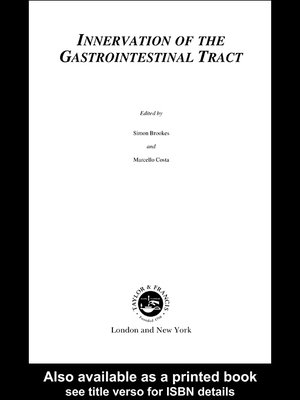 cover image of Innervation of the Gastrointestinal Tract